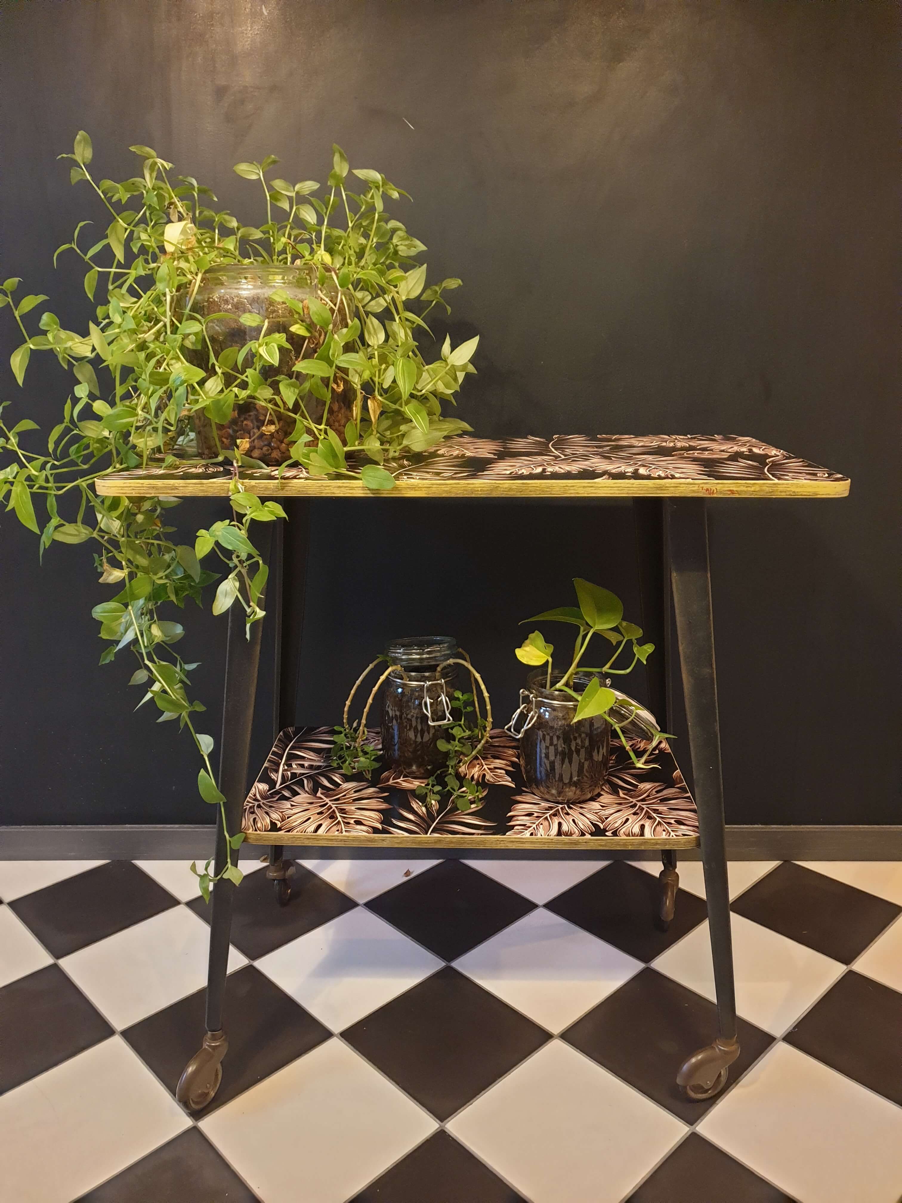 Dessert on vintage wheels