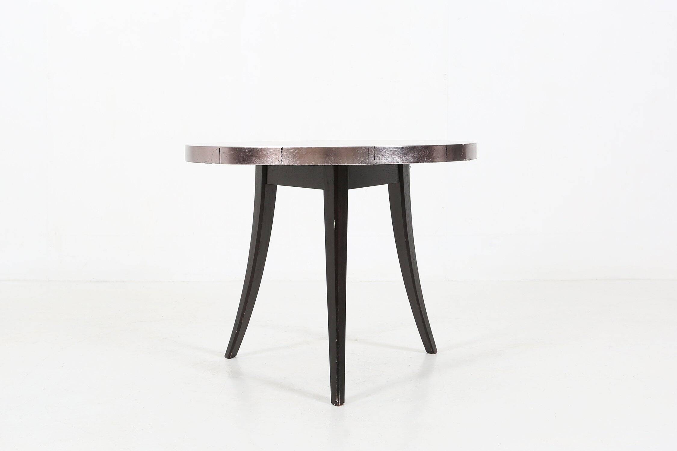 Vintage Space Age French Tripot Coffee Table, 1980s