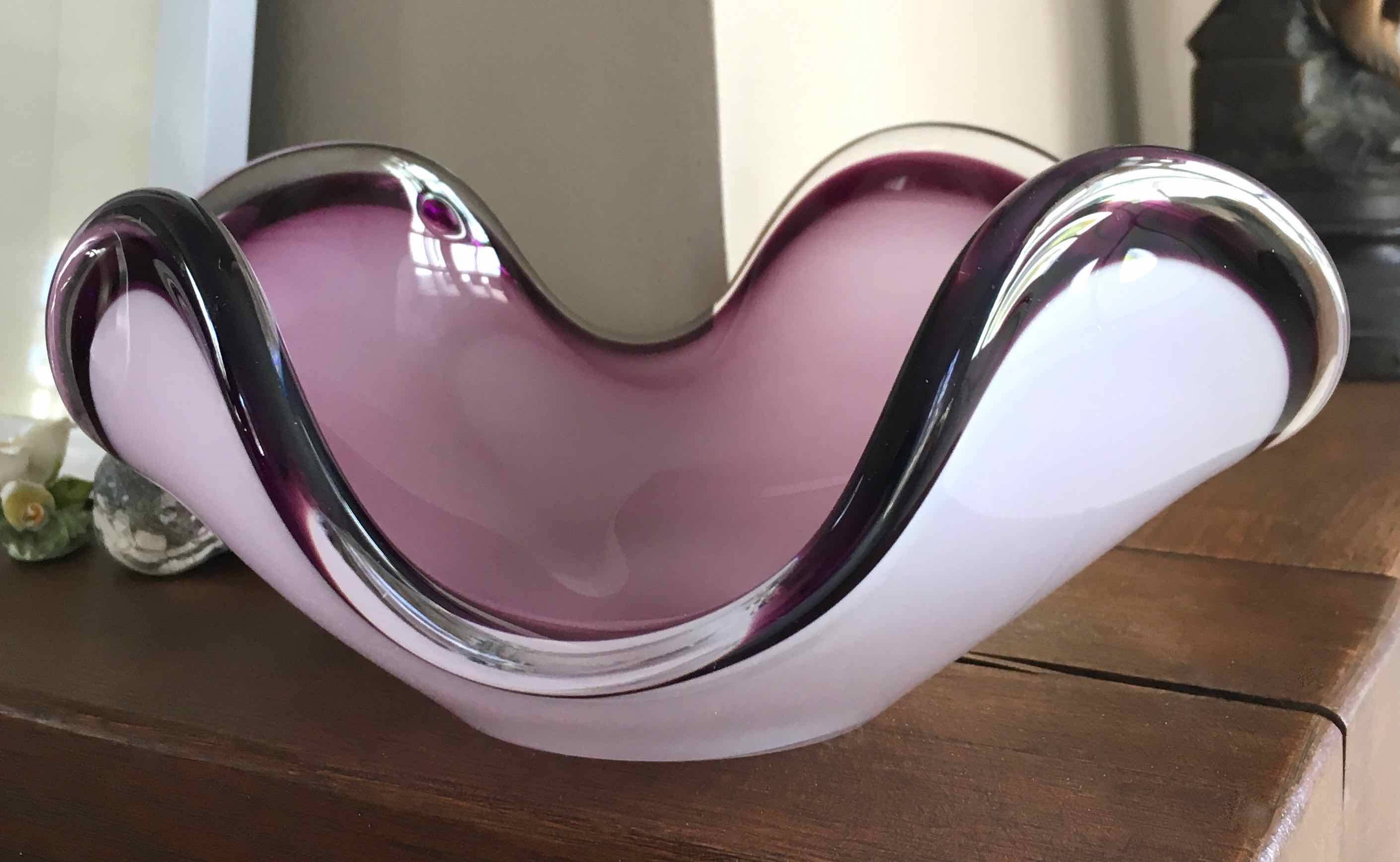 Blown glass cup