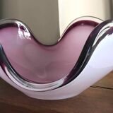 Coupe en verre soufflé