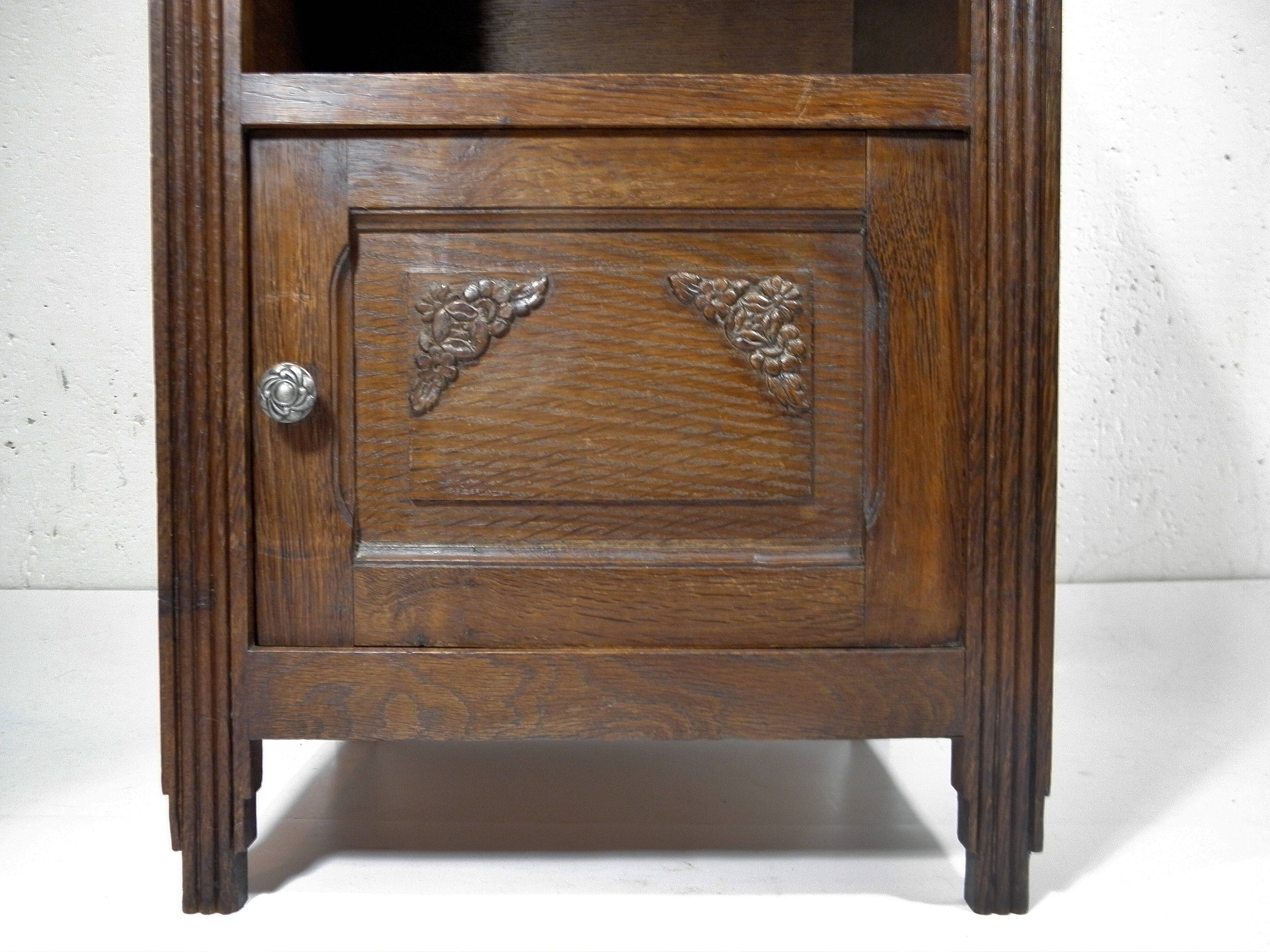 Bedside table, Art Deco accent furniture