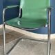 set of 6 chairs & 2 armchairs by Mart Stam for Matteo Grassi - green leather