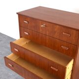 Mid-Century Danish Teak Chest of Drawers, 1960s.