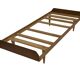 Vintage daybed 1960s minimalist design in Teak wood