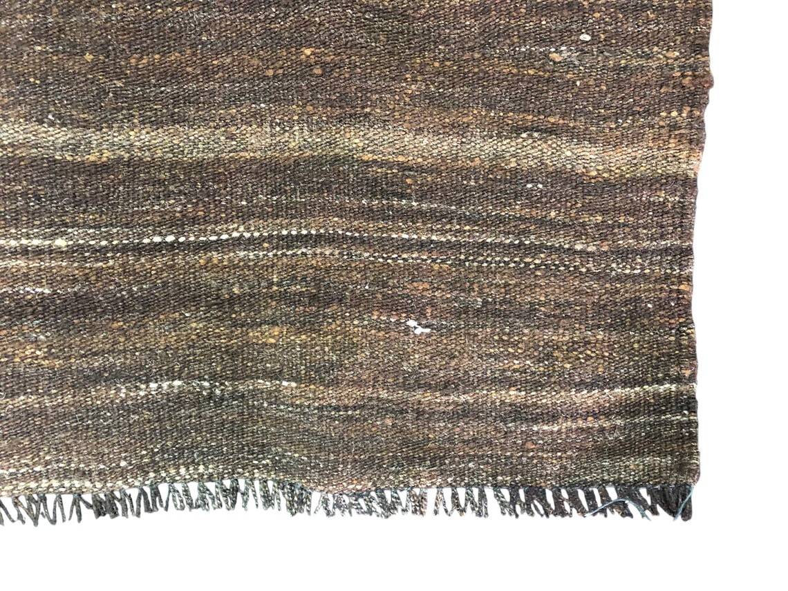 Neutral Vintage Wool Kilim Runner