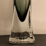 glass vase, height 27 cm