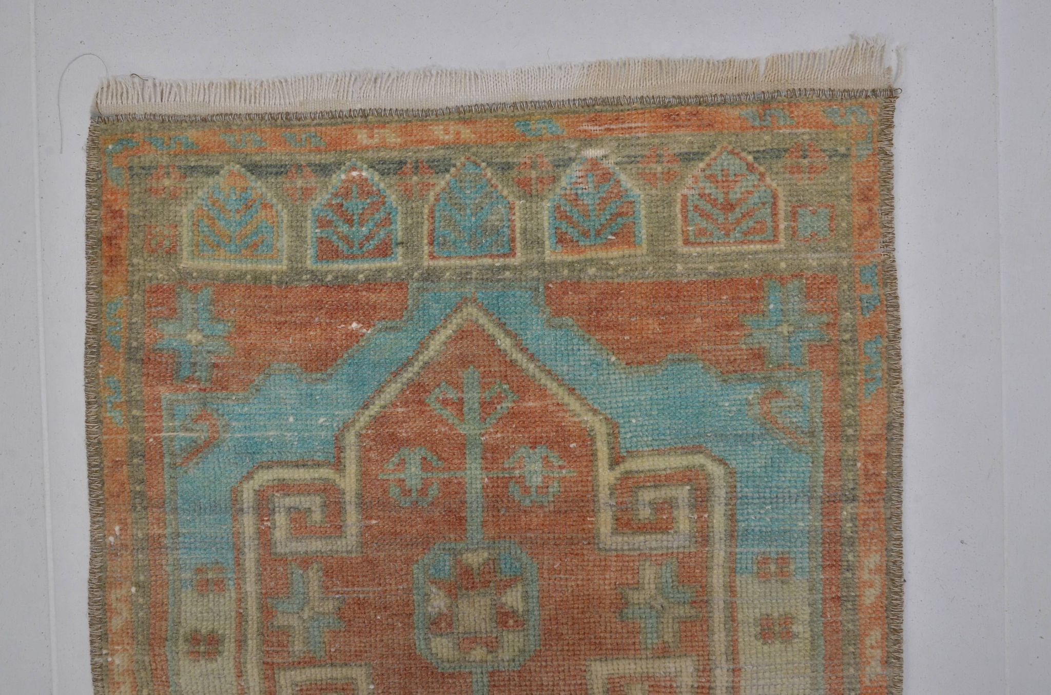 Tapis de porte décoratif Oushak sku 3985
