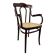 Chaise de bureau Thonet avec assise en rotin