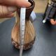 Vase W Germany Germany ceramic soliflore brown beige