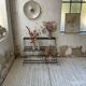 Plant holder florist metal staircase