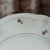 2 old plates from Digoin and Sarreguemines.