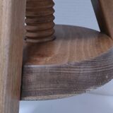 oak workshop patina stool