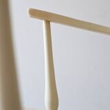 Rocking chair in ecru wood