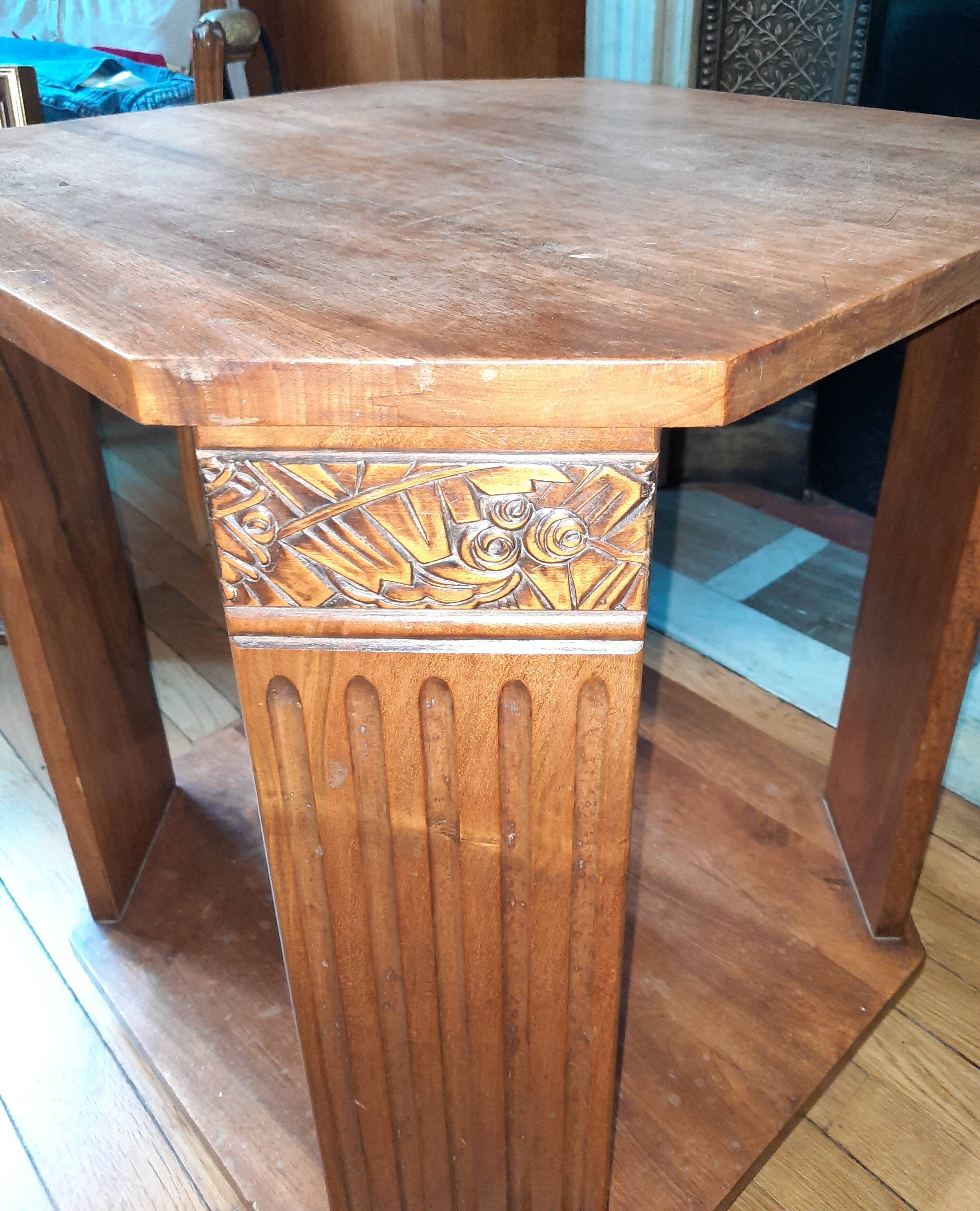 Art deco coffee table