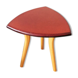 Wooden 1970s tabouret