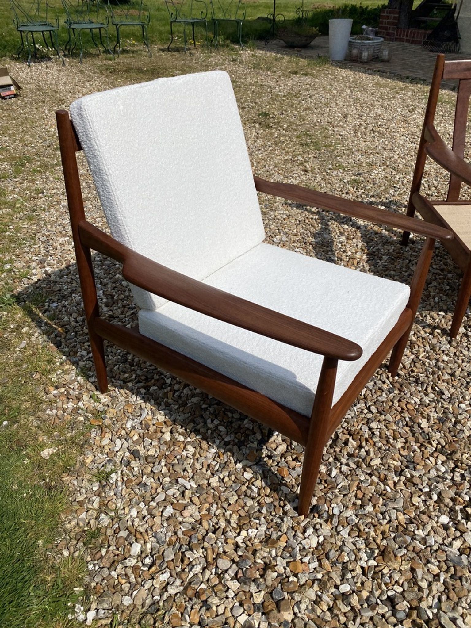 Paire de fauteuils scandinave en teck