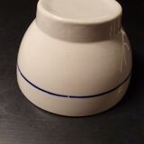 Blue pink decor faience bowl