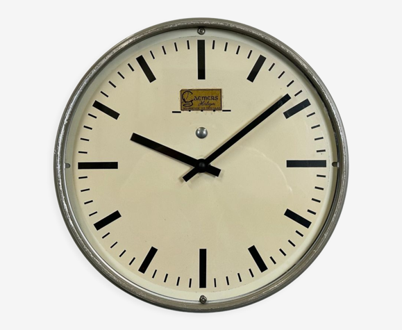 Horloge murale hollandaise vintage de Gaemers Horloger, années 1950