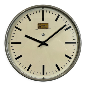 Horloge murale hollandaise vintage de Gaemers Horloger, années 1950