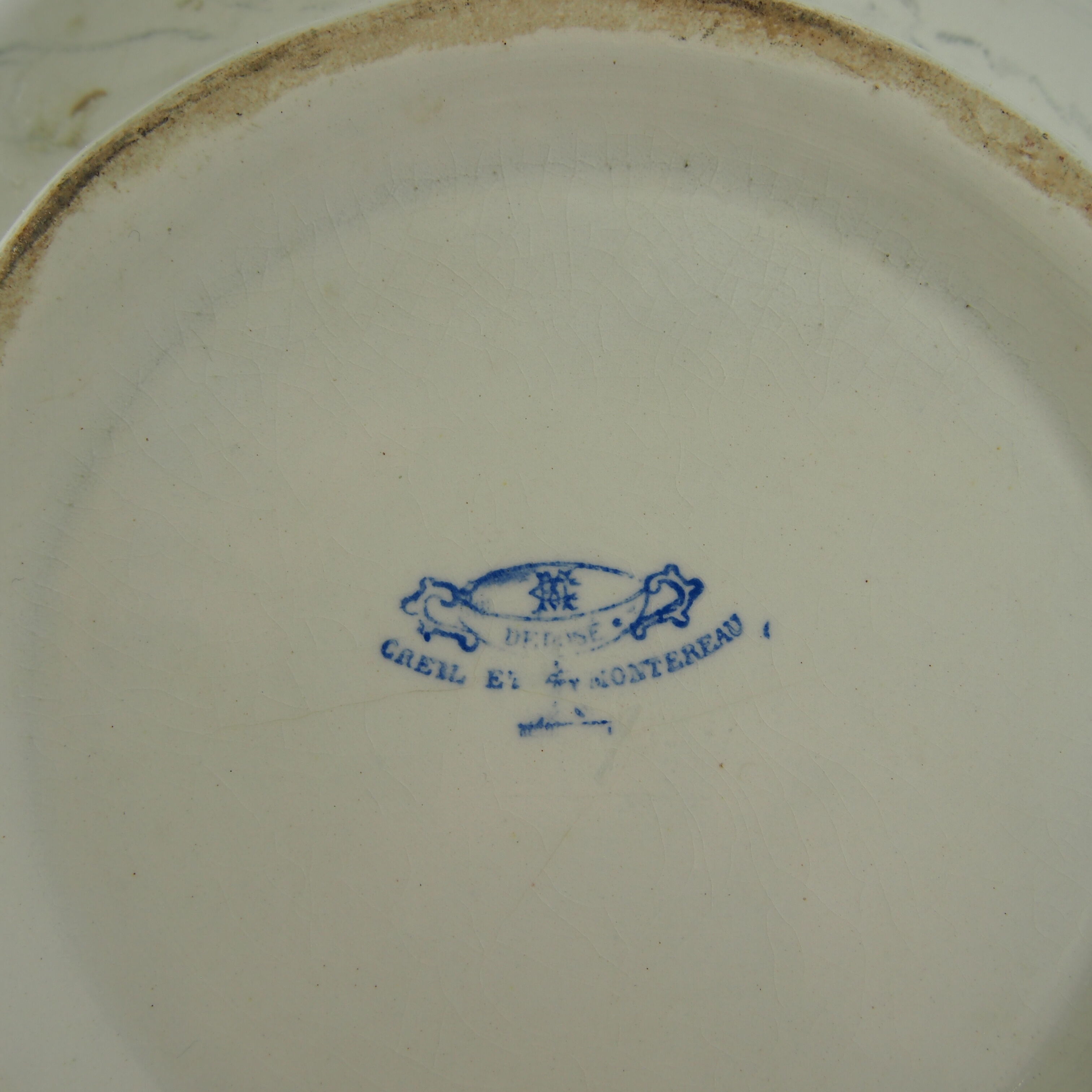 Toilet broc Creil & Montereau/XIXs