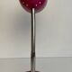 Flexible Pink and Metal Desk Lamp - 70's Style - Seventies and Vintage