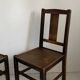Pair of vintage bistro chairs from the 1950s