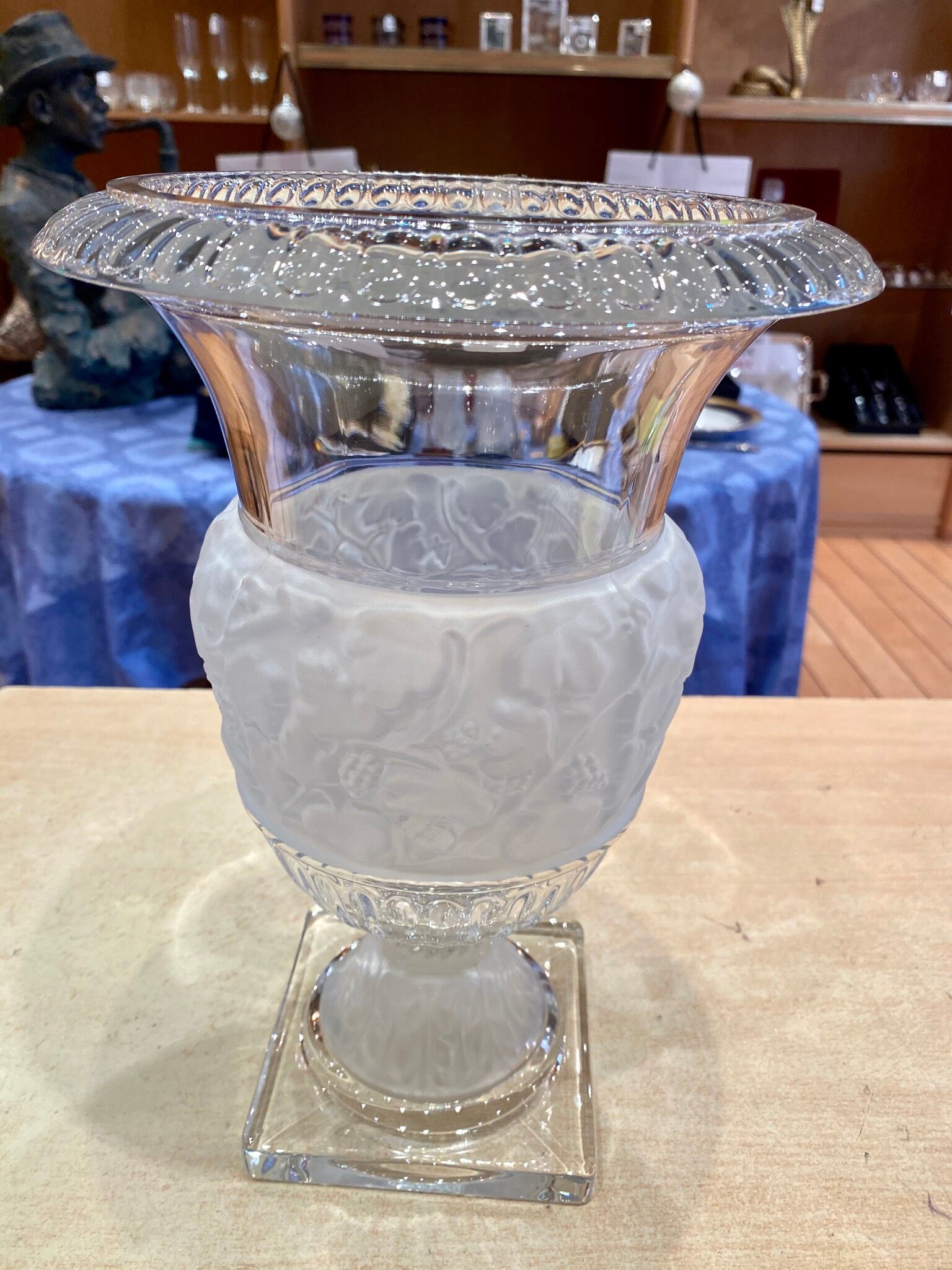Vase Médicis en cristal