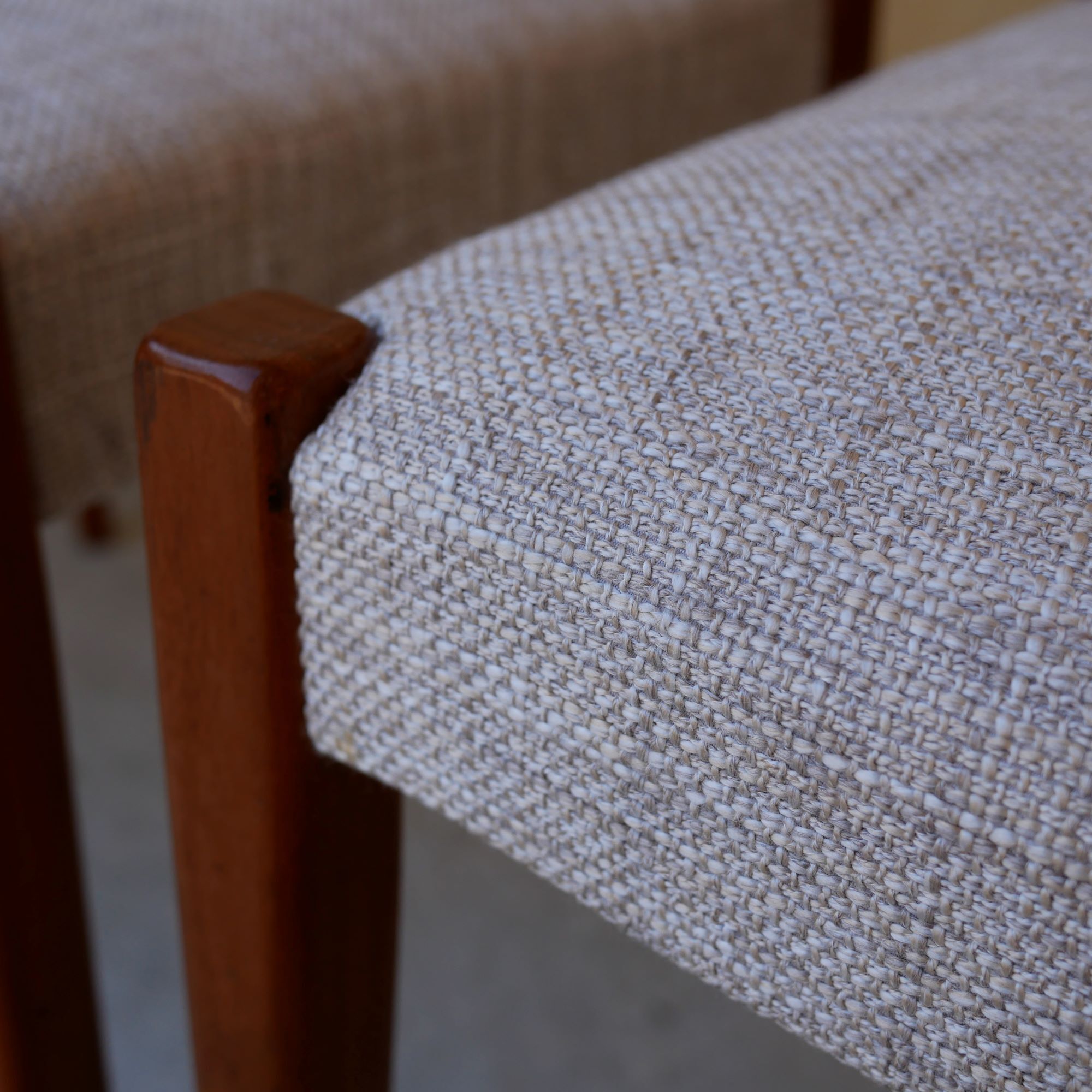 Set of 6 chairs Scandinavian teak by Niels Otto Møller