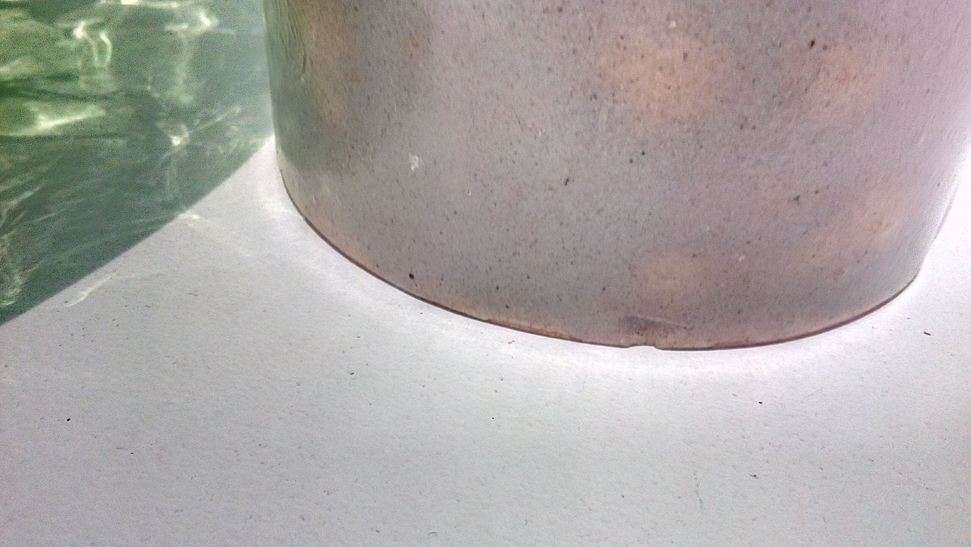 Blue sandstone pot