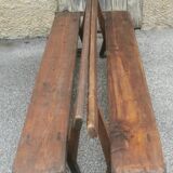 Pair of antique 19th century benches