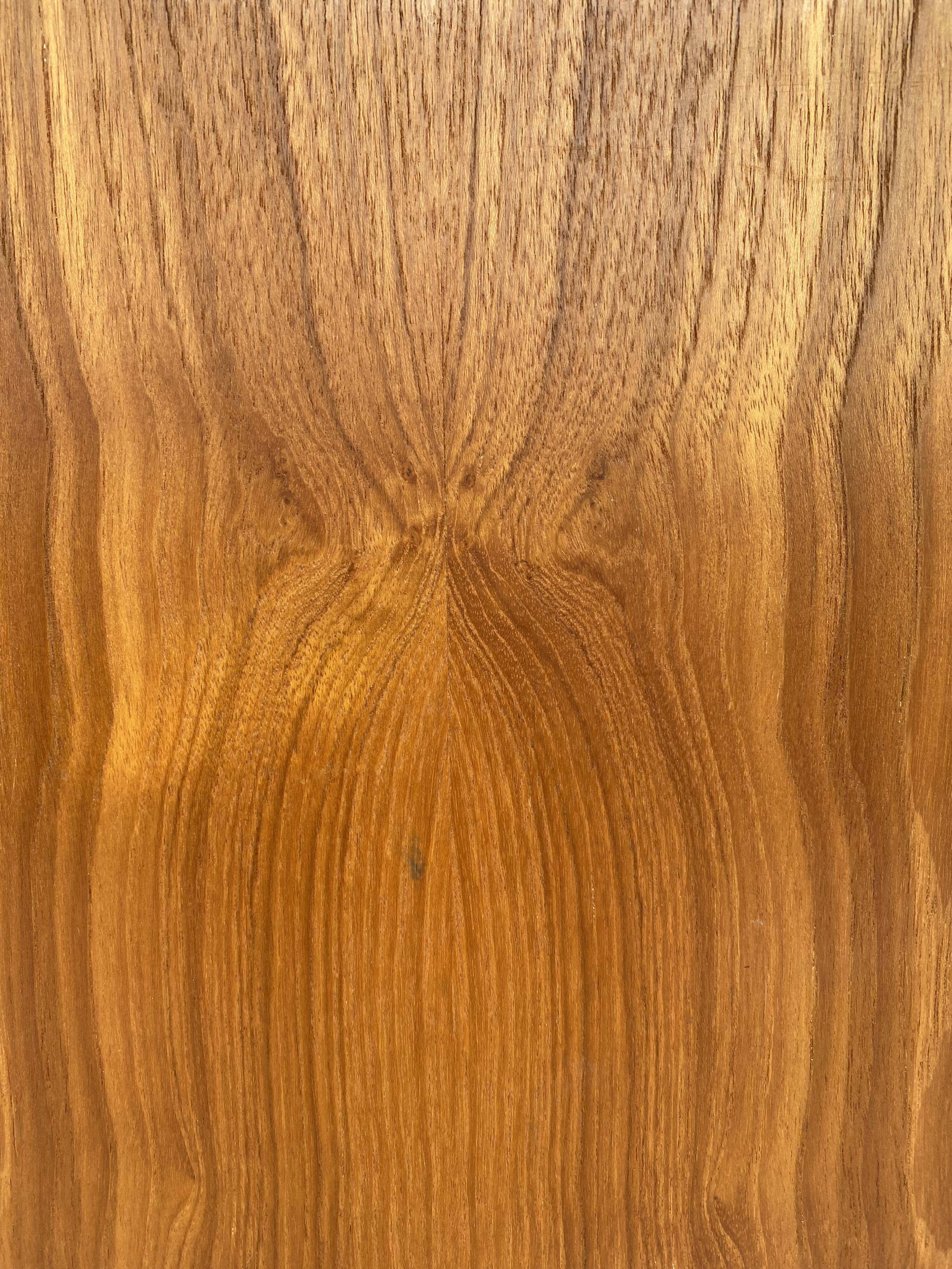 Vintage solid teak wood magazine rack Scandinavian 1960s