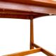 Exotic glass and solid wood table in Thailand