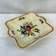 Old hollow square dish with handles made in France Longchamp