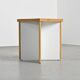 Ash and laminate stool, France circa 1970