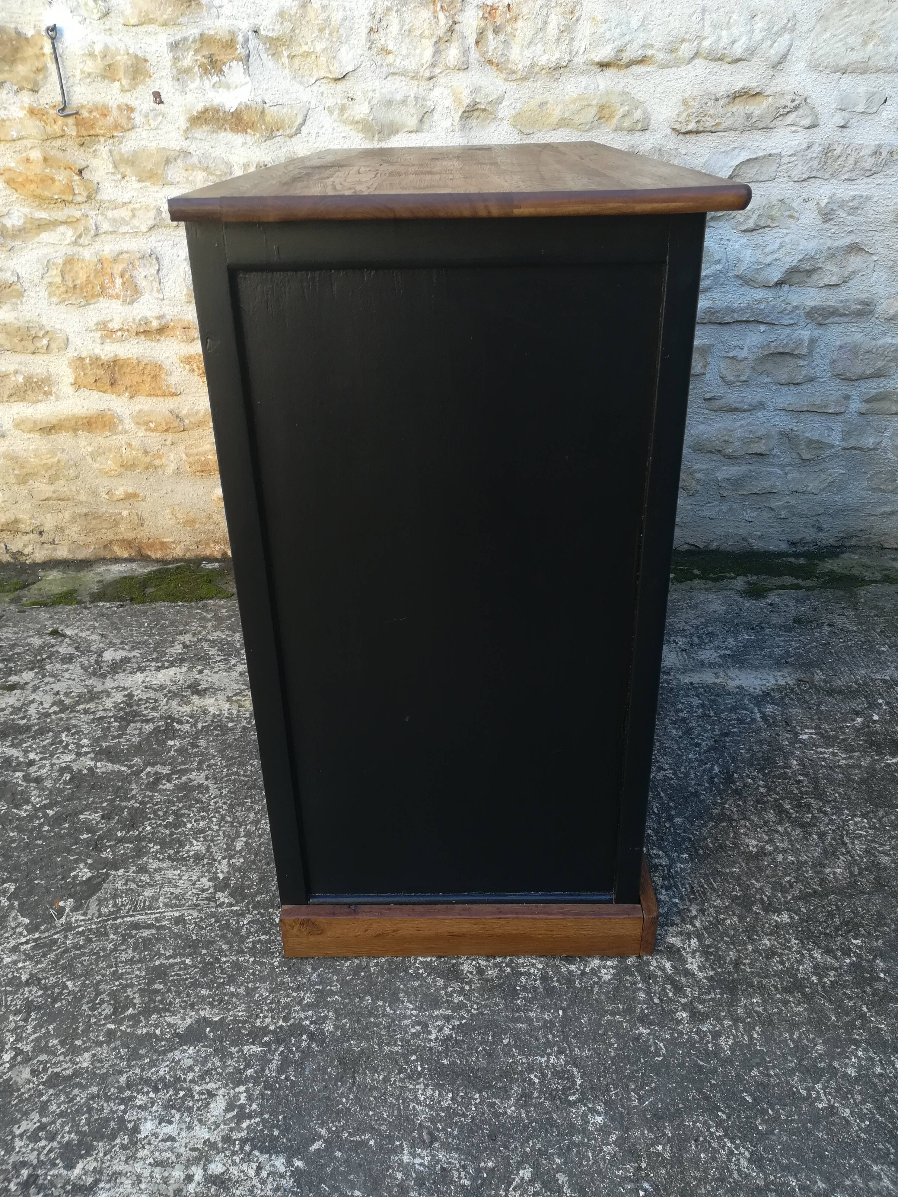 Meuble de métier en bois