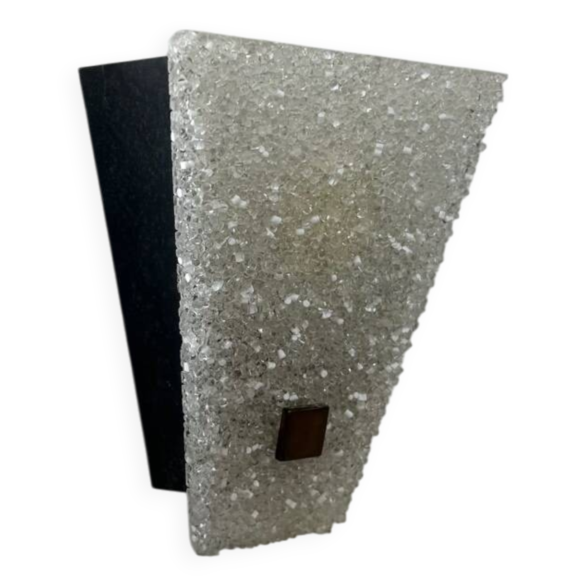 Vintage wall light, brass and Perspex, France 1960