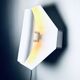 Geometric Sculptural Wall Lamp In White By Dijkstra Lampen, The Netherlands, 1980S