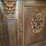 Super buffet style henri 2 en bois sculpté vers 1900