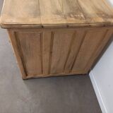 Double oak desk