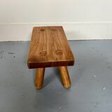 Petit tabouret en chêne