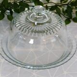 Flat and its arcoroc glass bell