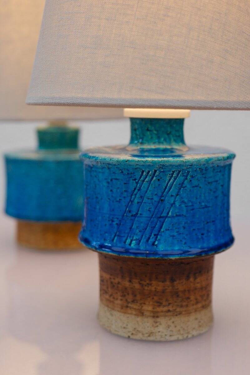 Pottery lamp base by Inger Persson for Rörstrand