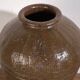 Small antique oriental glazed ceramic vase (c.1900)
