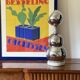 Space age chrome table Lamp, France 1970s