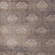 Vintage midcentury karapinar floral brown wool rug