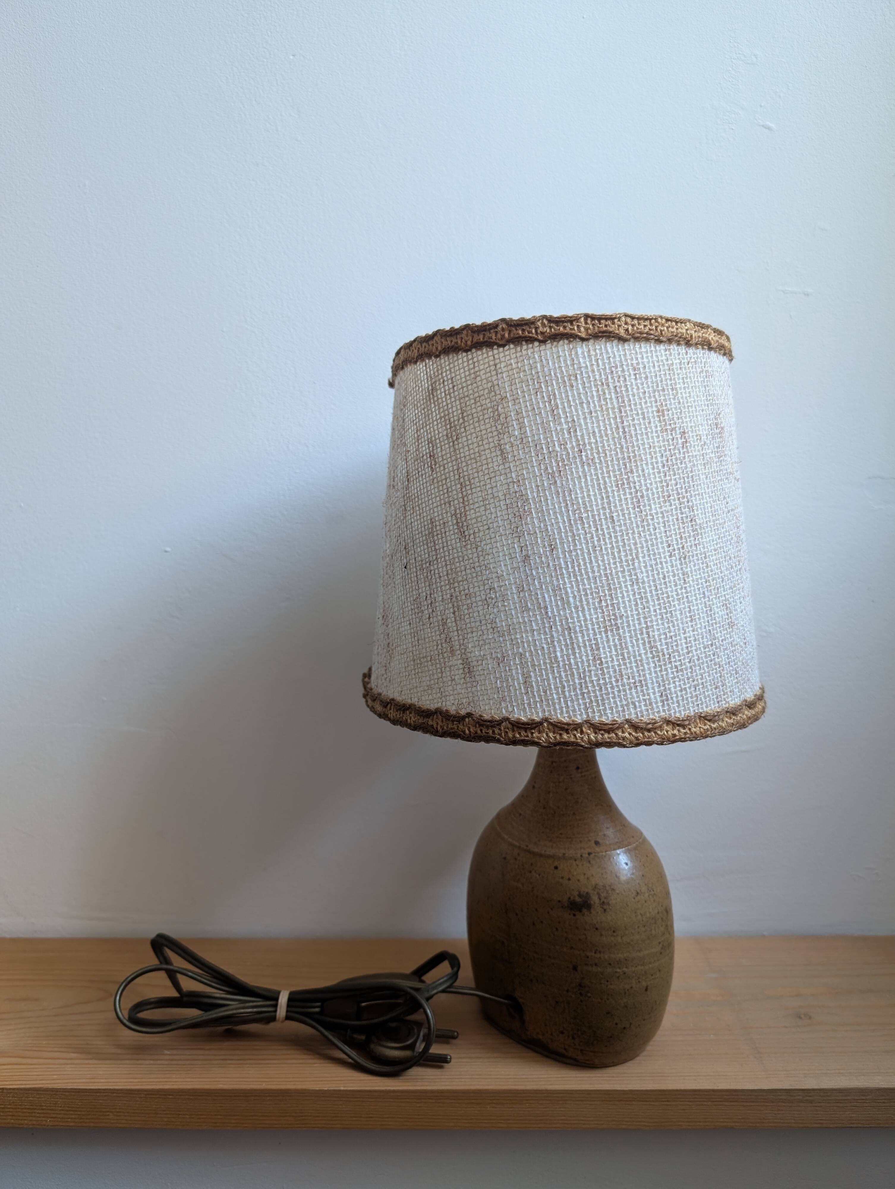 Lampe en céramique
