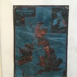 Educational map of British Isles