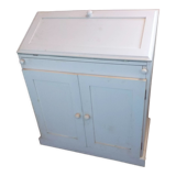 Secrétaire blanc mat