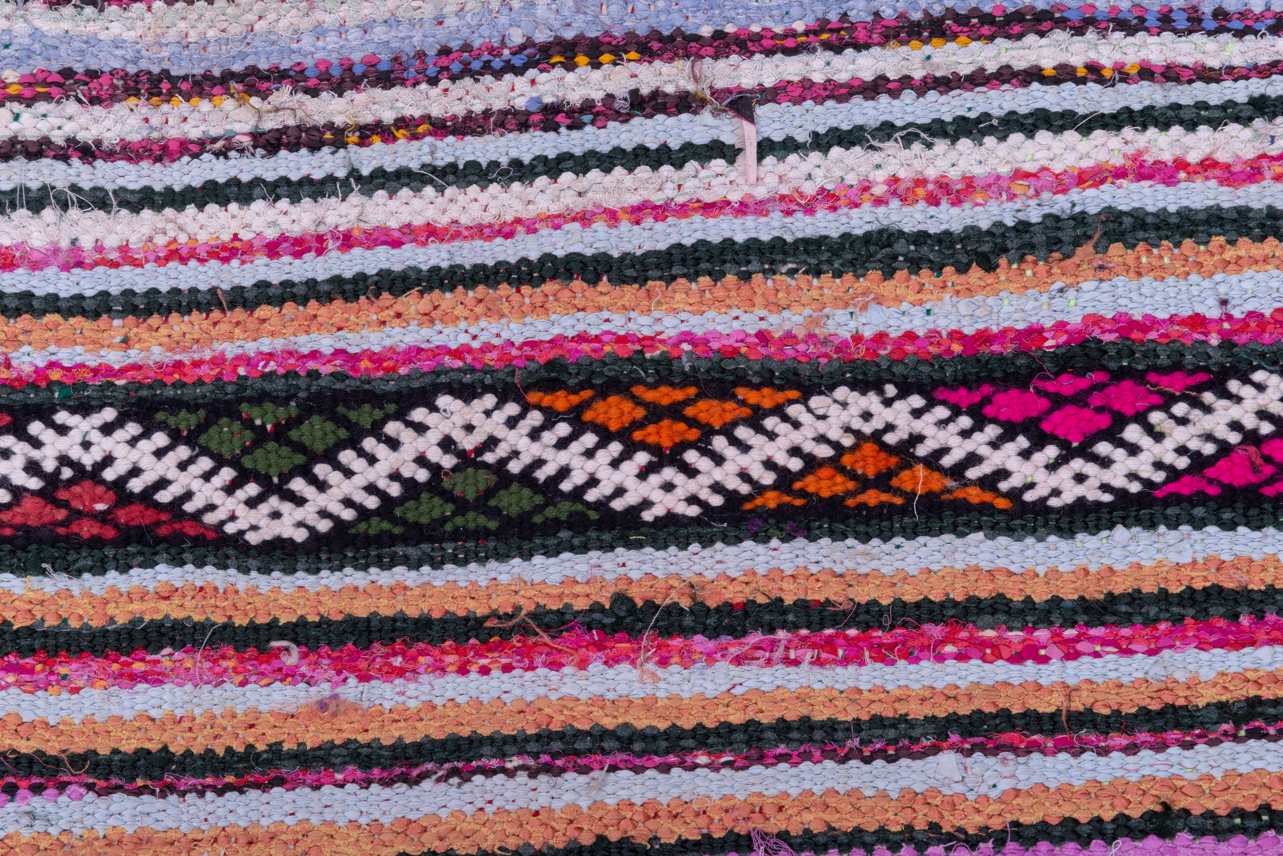 Kilim Boucherouite 131x216cm