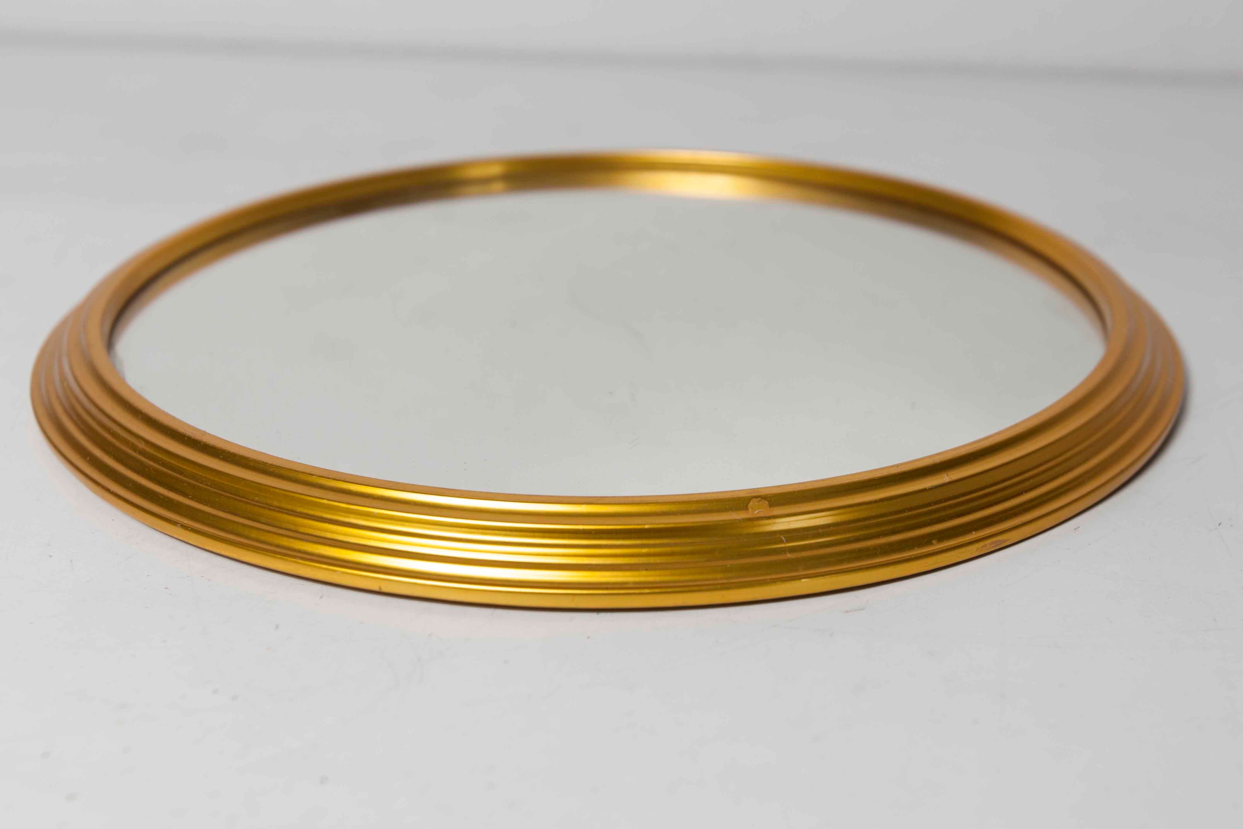 Golden mirror top 1960 d32cm